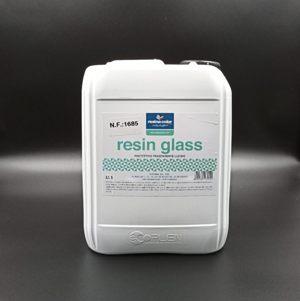 RESIN GLASS – TRASPARENTE LUCIDO - Resina Color